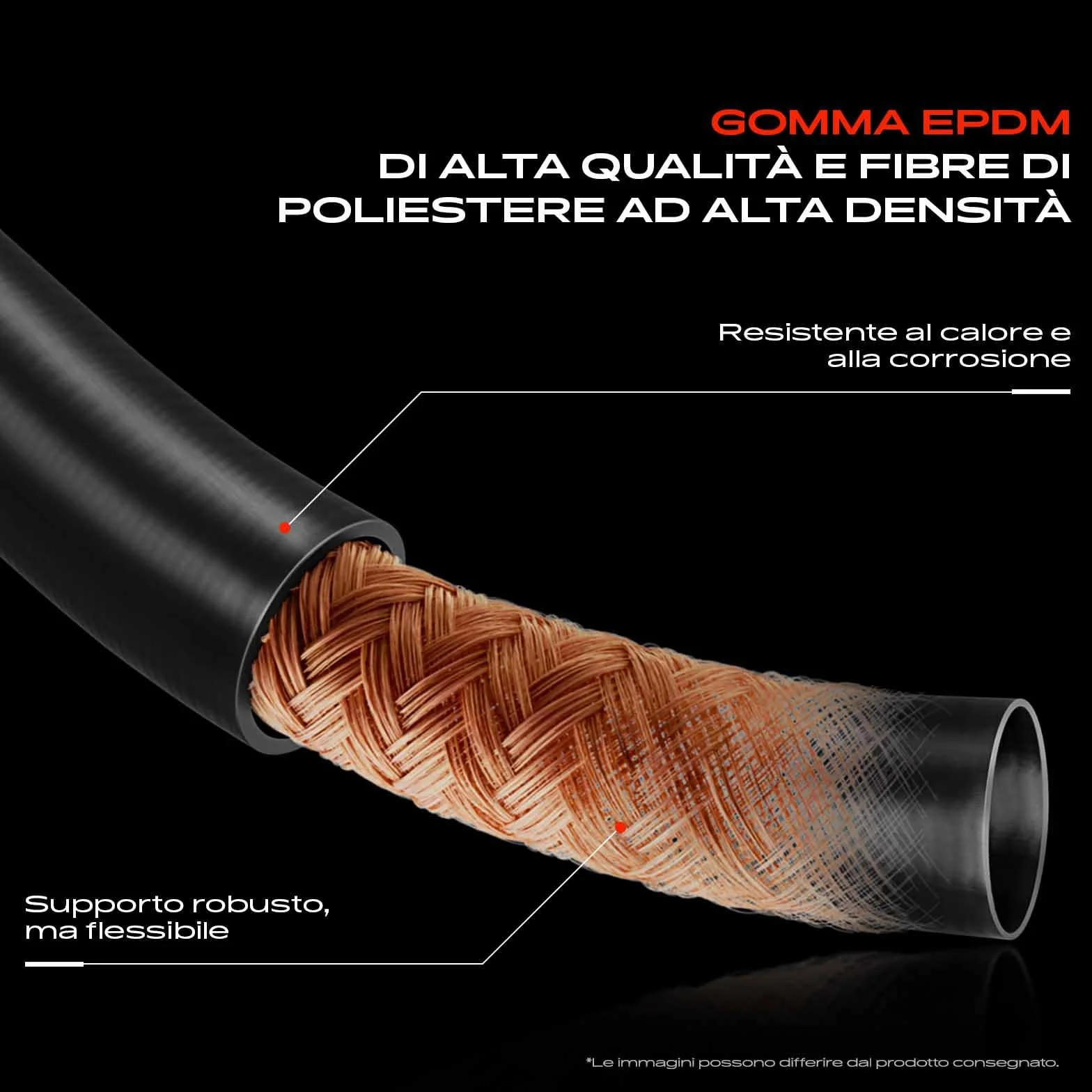 Frankberg Tubo del radiatore Tubo dell'acqua di raffreddamento Compatibile con A3 8P1 A3 Cabriolet 8P7 A3 Sportback 8PA Altea 5P1 Altea XL 5P5 5P8 Cordoba 6L2 Ibiza III 6L1 Replace# 03G121065AC