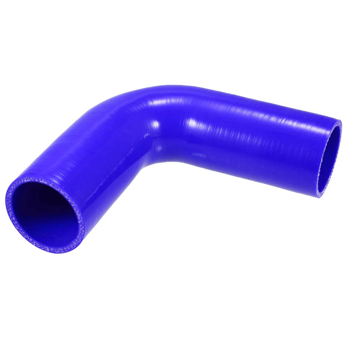 A ABSOPRO Universale 54mm 2.13" Accoppiatore Auto ID 90 Gradi Silicone Tubo Flessibile Blu