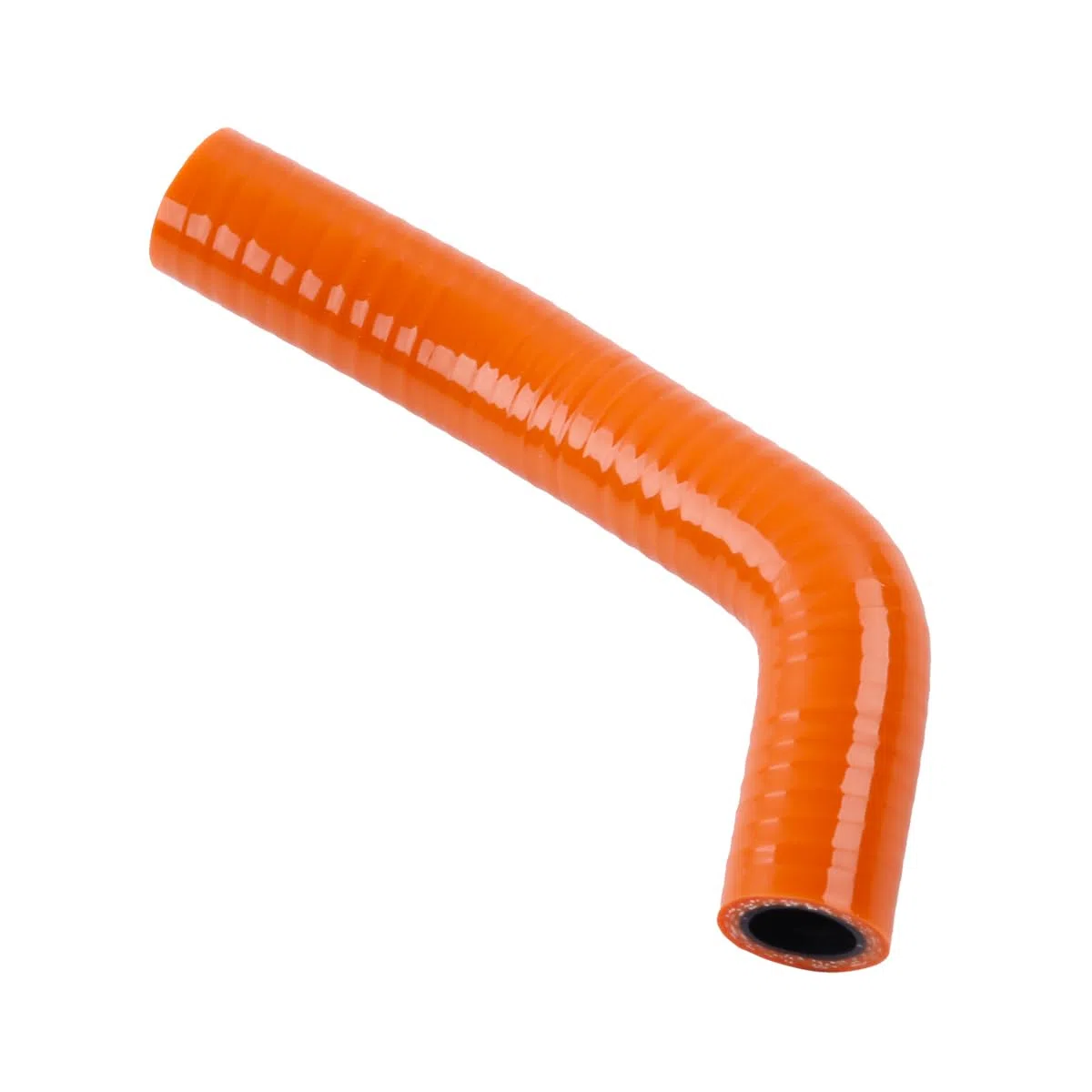 Set di tubi di raffreddamento in silicone per KTM LC4 620 625 640 660 esterno arancione, interno nero