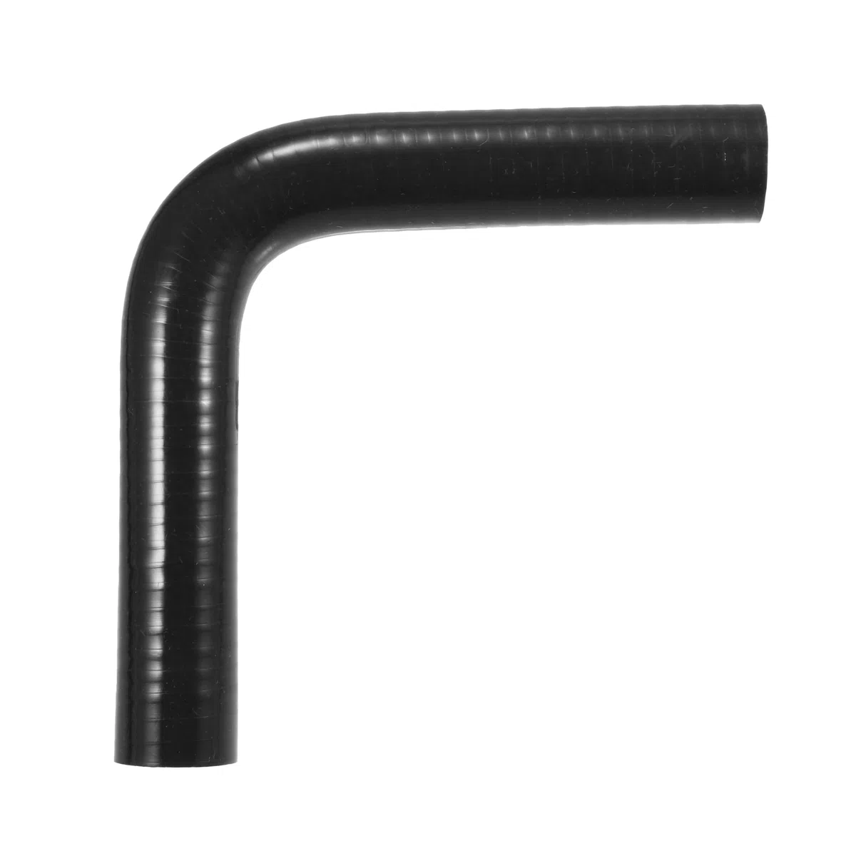 A ABSOPRO Universale 25mm 0.98" Accoppiatore Auto ID 90 Gradi Silicone Tubo Flessibile Nero
