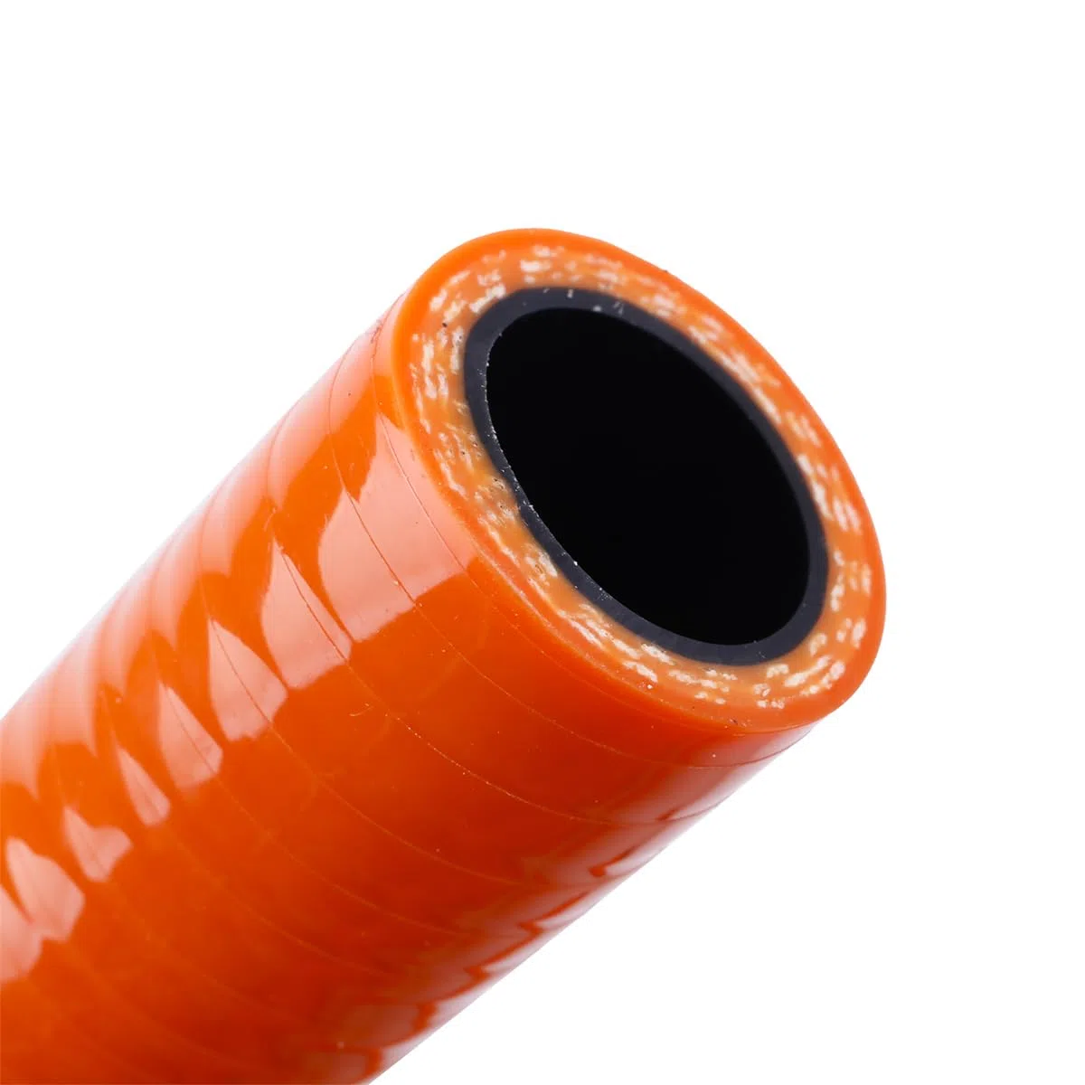 Set di tubi di raffreddamento in silicone per KTM LC4 620 625 640 660 esterno arancione, interno nero