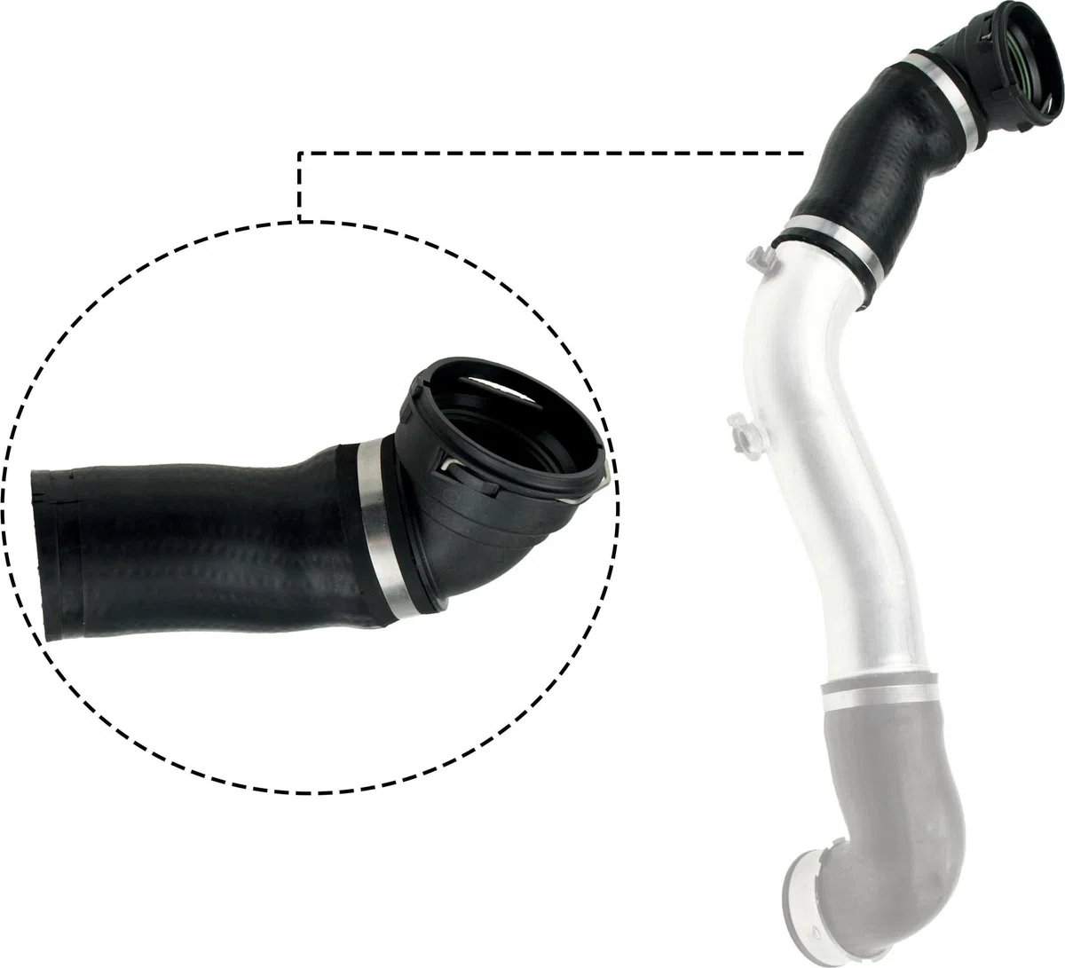GATES 09-0725 Flessibile aria alimentazione Compatibilità con BMW 3 Sedan E90 3 Touring E91 3 Coupe E92