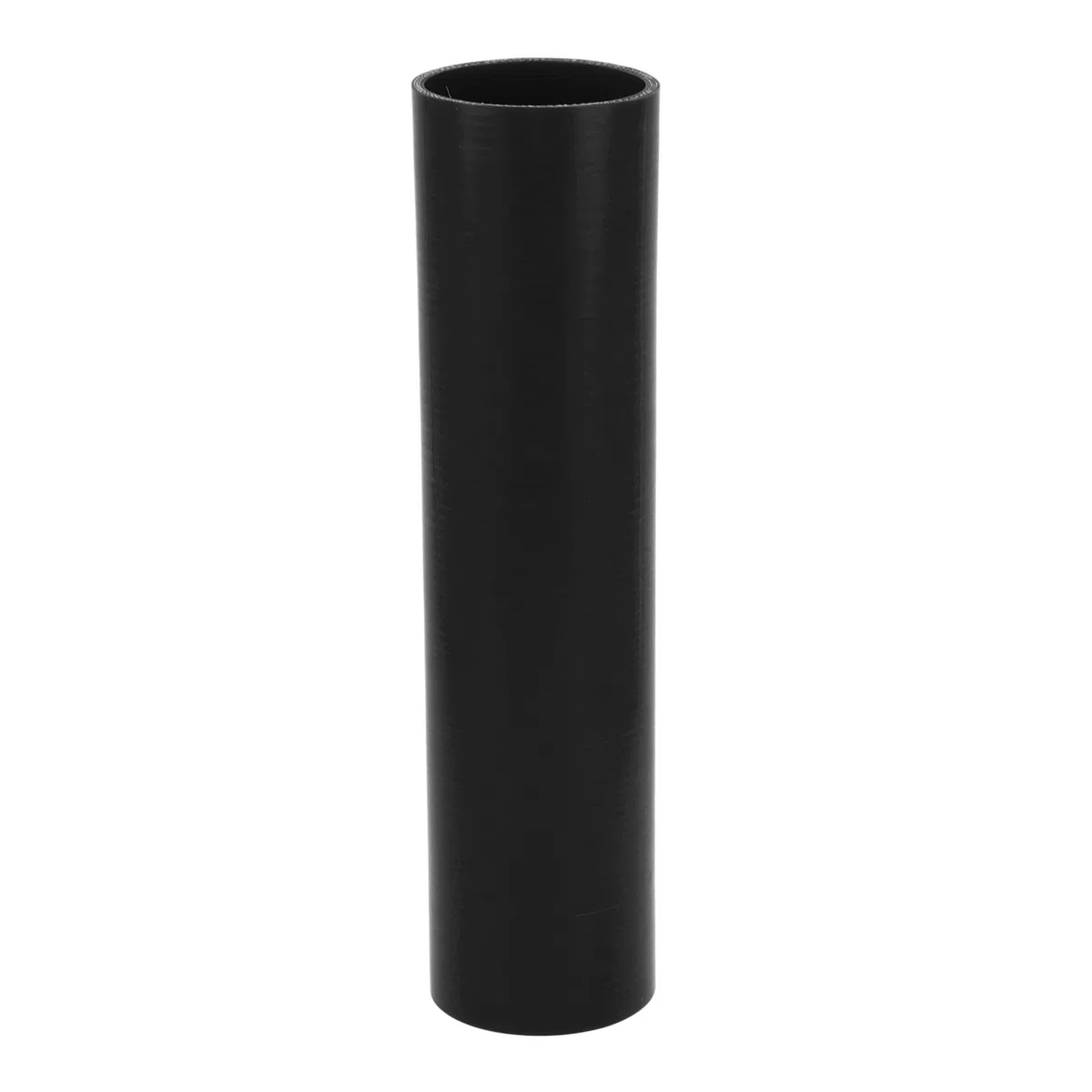 A ABSOPRO 1 Pz, 65mm/2.56" ID 300mm/11.81" Lunghezza 0 Gradi Tubo Raffreddamento in Silicone per Auto Nero Universale