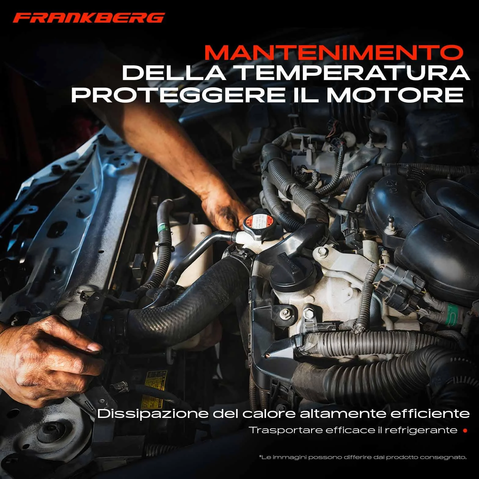 Frankberg Tubo del radiatore Tubo dell'acqua di raffreddamento Compatibile con A3 8P1 A3 Cabriolet 8P7 A3 Sportback 8PA Altea 5P1 Altea XL 5P5 5P8 Cordoba 6L2 Ibiza III 6L1 Replace# 03G121065AC