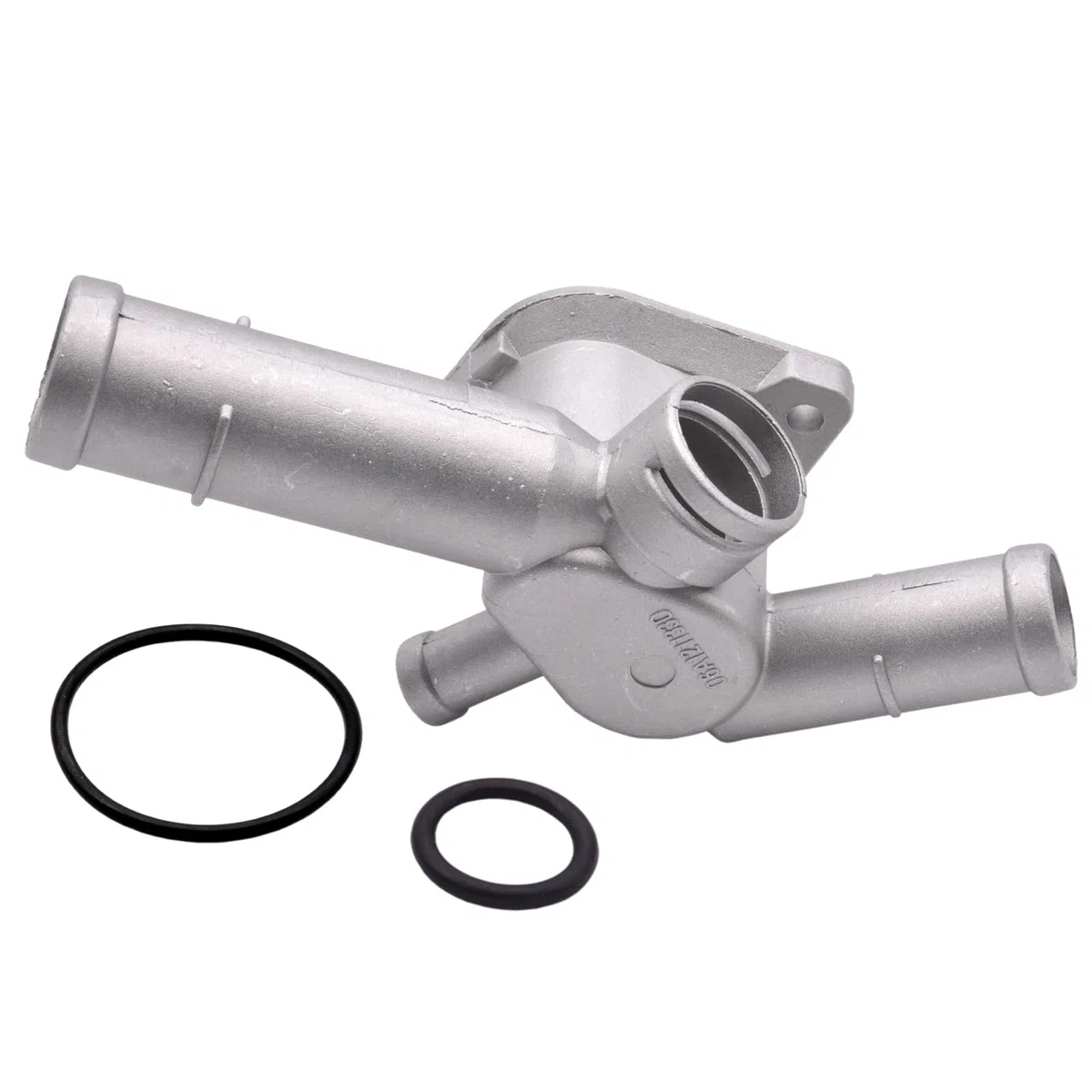 Nuova lega di alluminio radiatore termostato alloggiamento tubo refrigerante flangia per VW T5 per Jetta per Bora POLO Golf Maggiolino Skoda Fabia octavia A3 Seat LEON IBIZA CORDOBA 06A121132