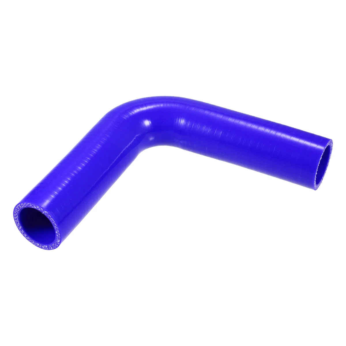 A ABSOPRO Universale 32mm 1.26" Accoppiatore Auto ID 90 Gradi Silicone Tubo Flessibile Blu