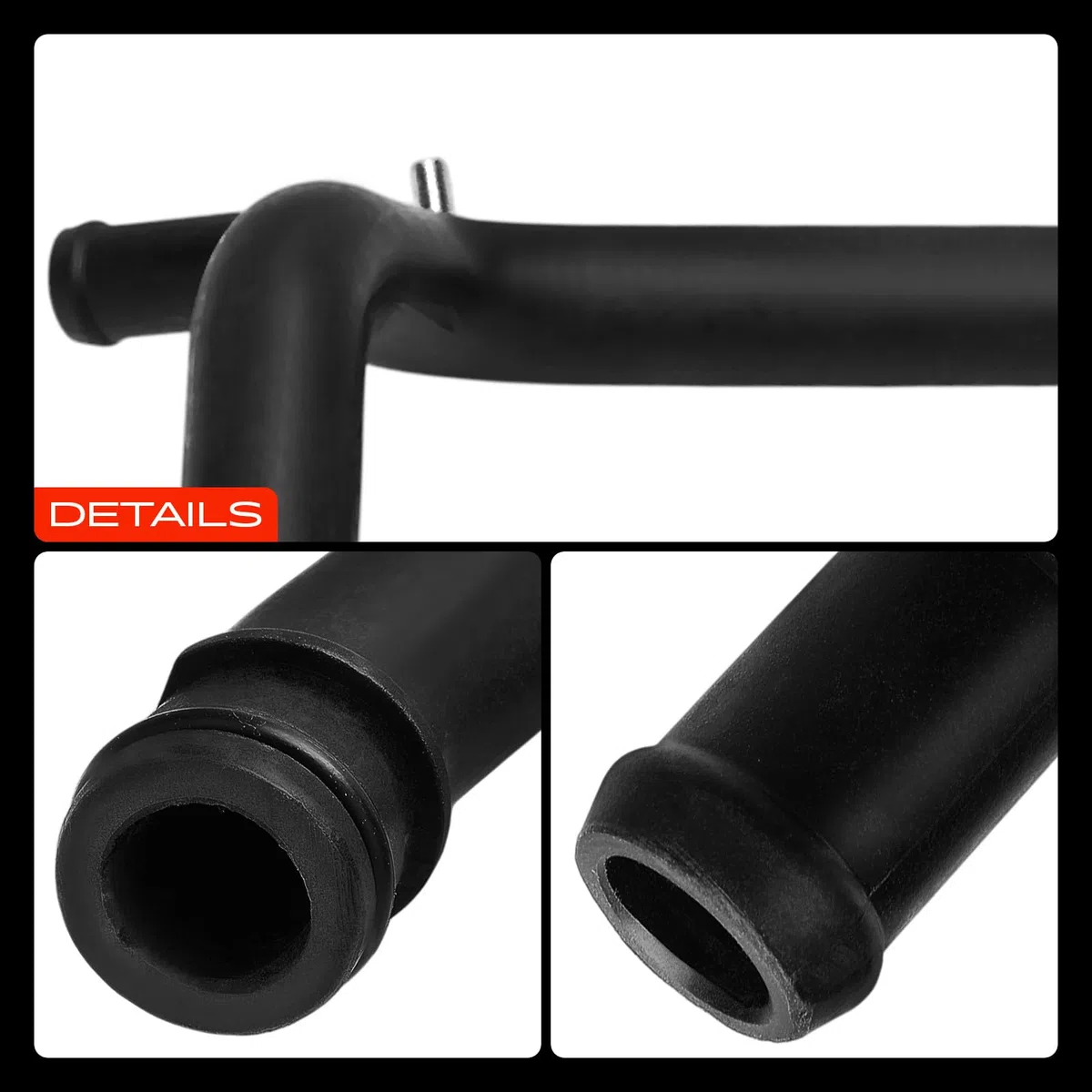 Frankberg Tubo del radiatore Tubo dell'acqua di raffreddamento Compatibile con A3 8P1 A3 Cabriolet 8P7 A3 Sportback 8PA Altea 5P1 Altea XL 5P5 5P8 Cordoba 6L2 Ibiza III 6L1 Replace# 03G121065AC