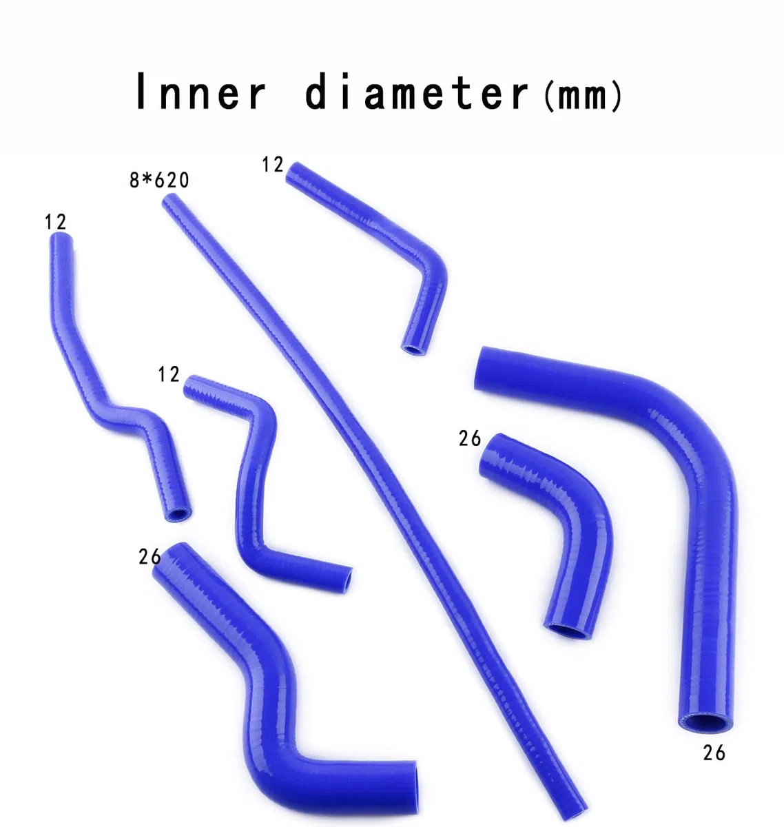 Kit tubo radiatore in silicone per Suzuki Samurai 1986 1987 1988 1989 1990 1991 1992 1993 1994 1995 (Blue)…